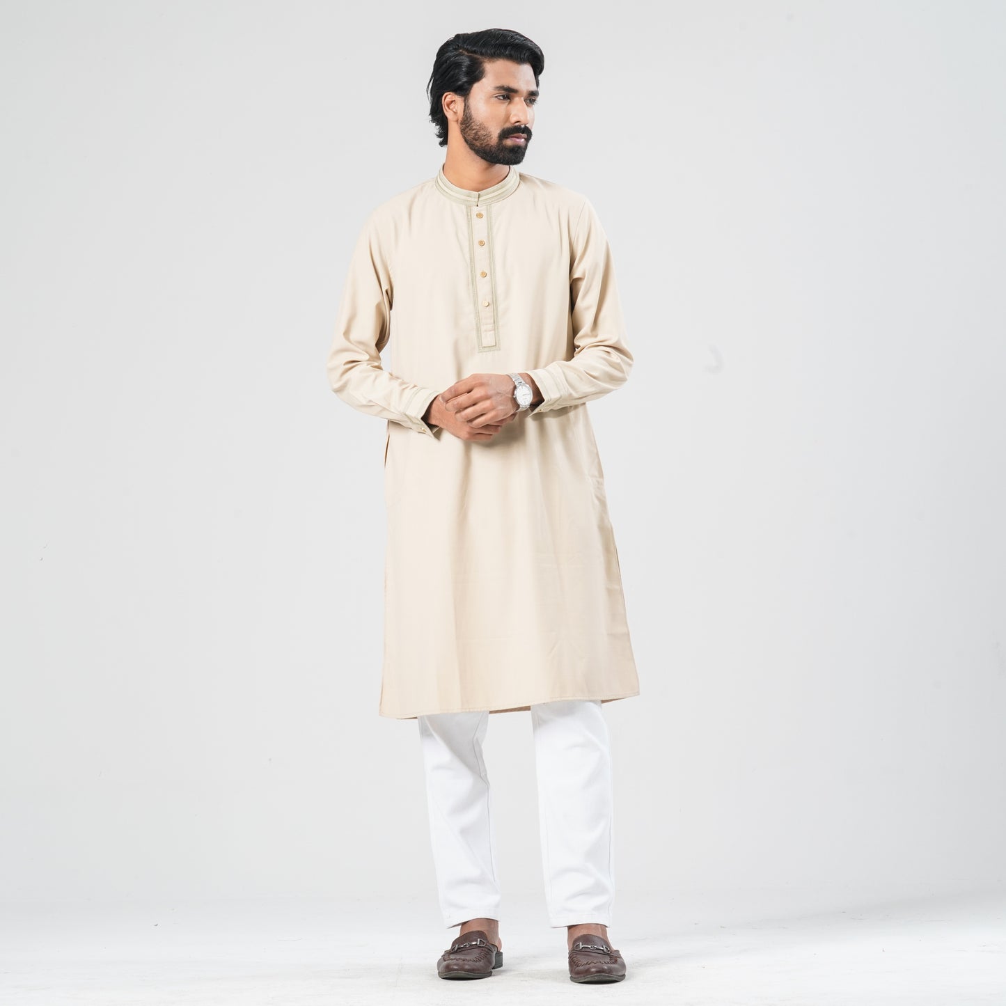 Men’s Blended Suiting Panjabi