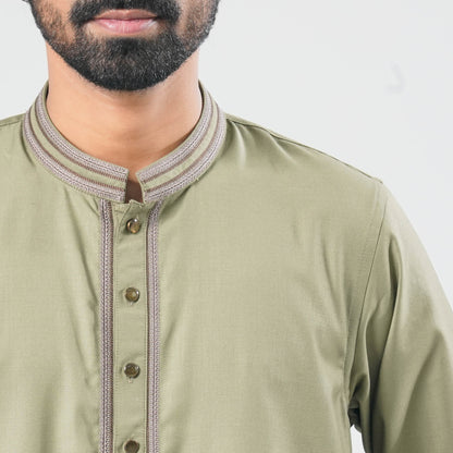 Men’s Blended Suiting Panjabi