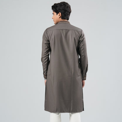 Men’s Blended Suiting Panjabi