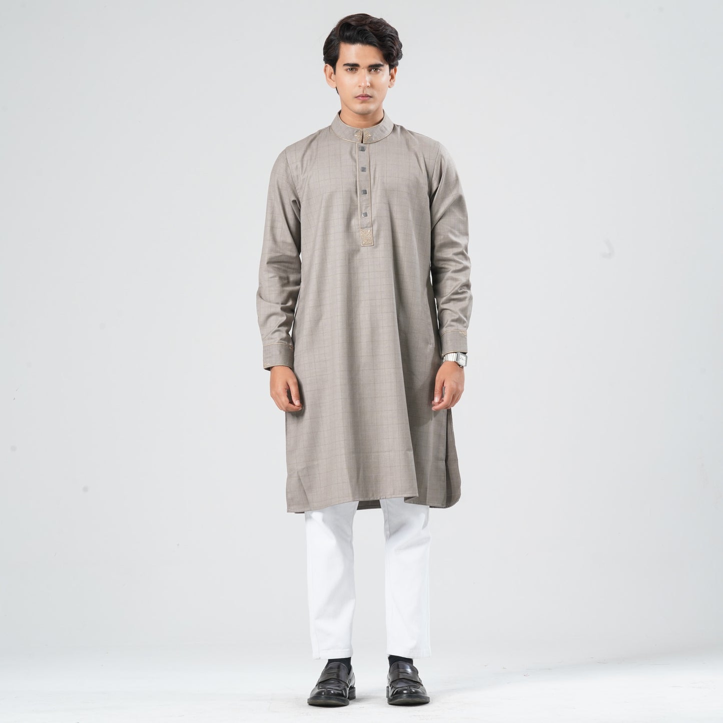 Men's Blended Suiting Panjabi