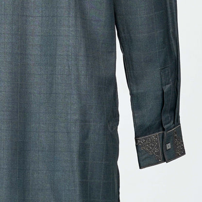 Men’s Charcoal Panjabi