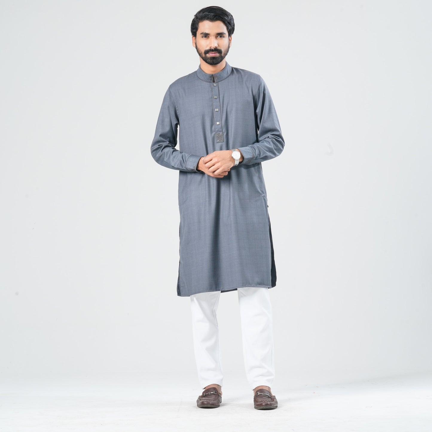 Men's Blended Suiting Panjabi