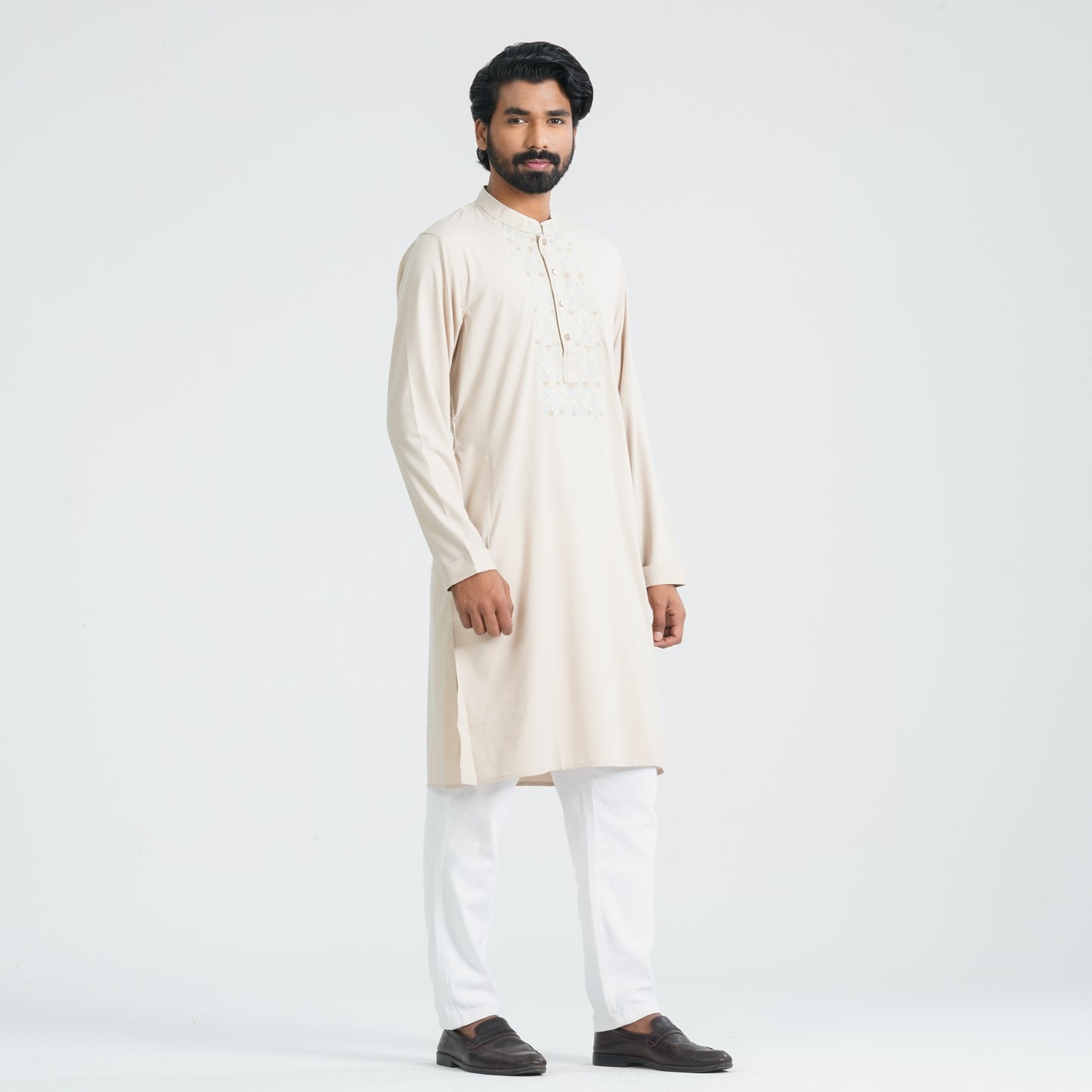 Men’s Blended Fabric Panjabi