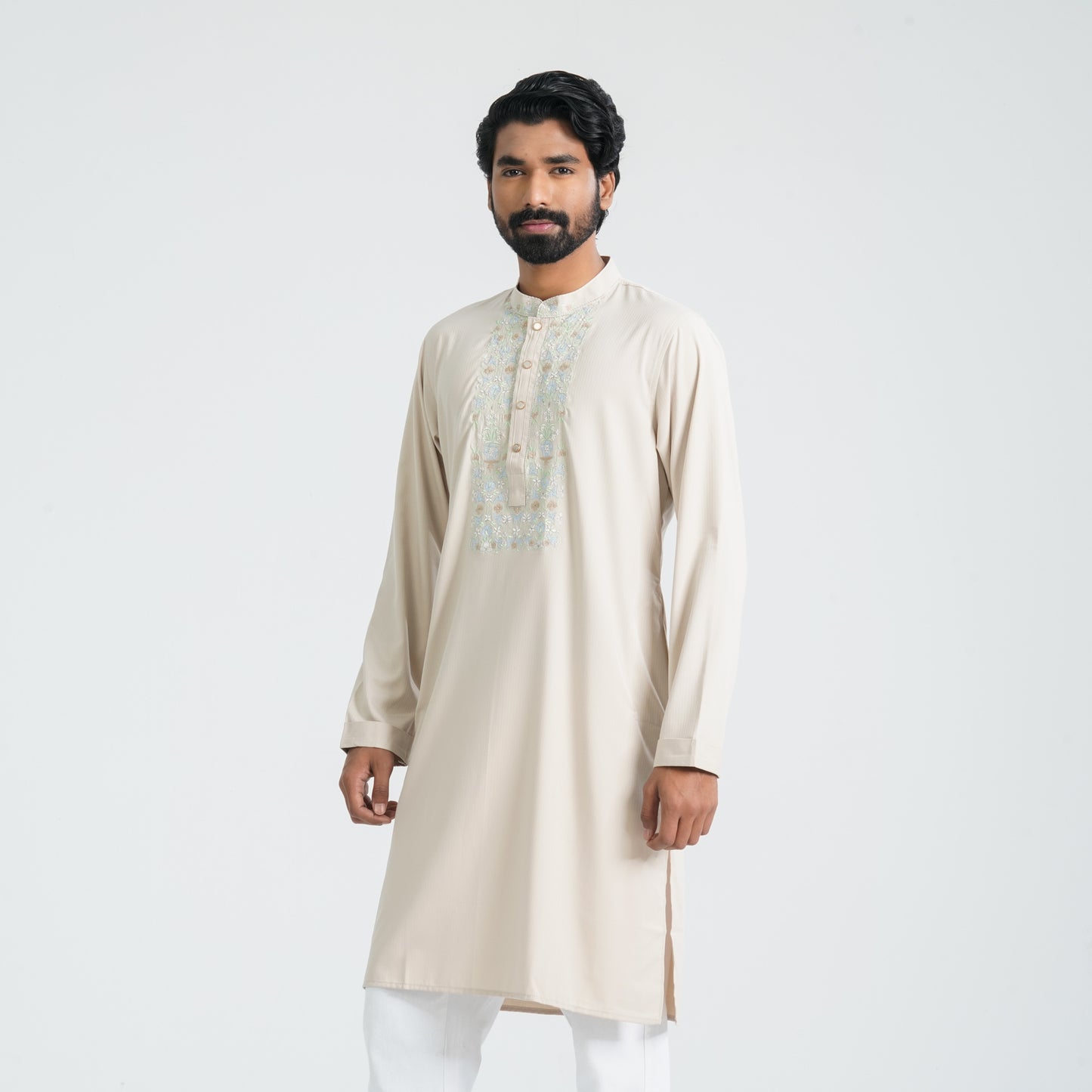 Men’s Blended Fabric Panjabi