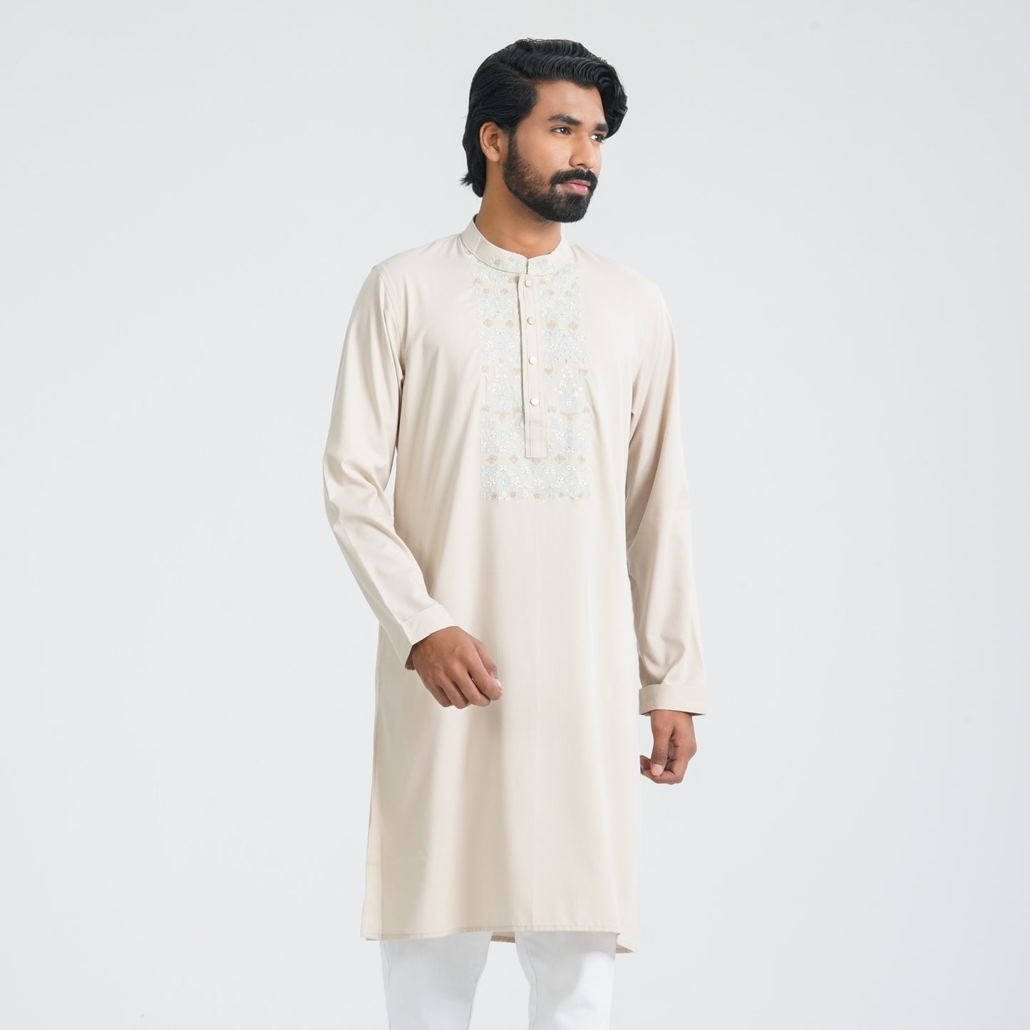 Men’s Blended Fabric Panjabi