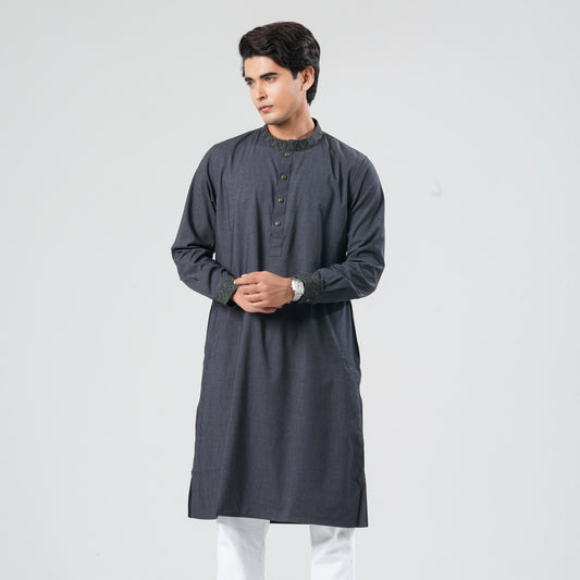 Men’s Blended Suiting Panjabi