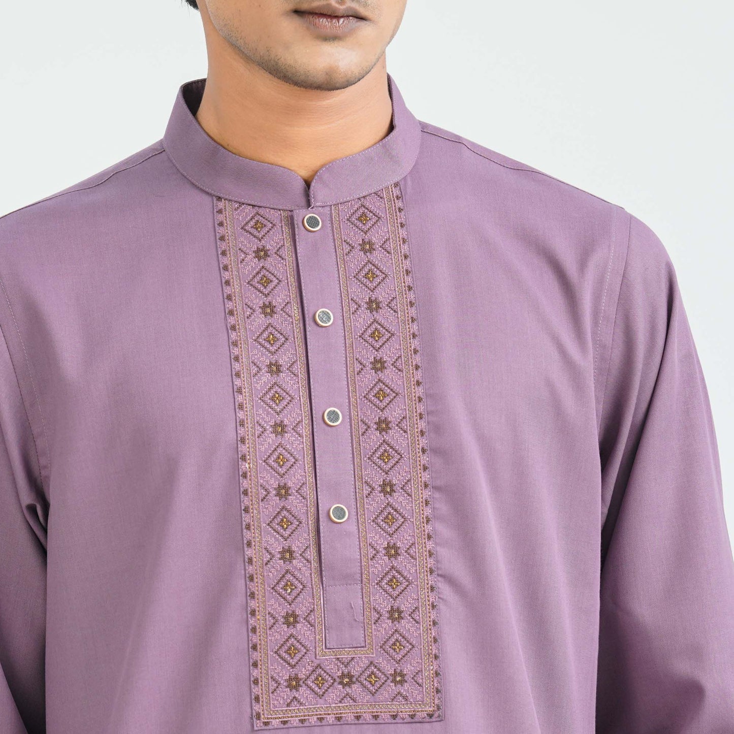 Men's Mauve Panjabi