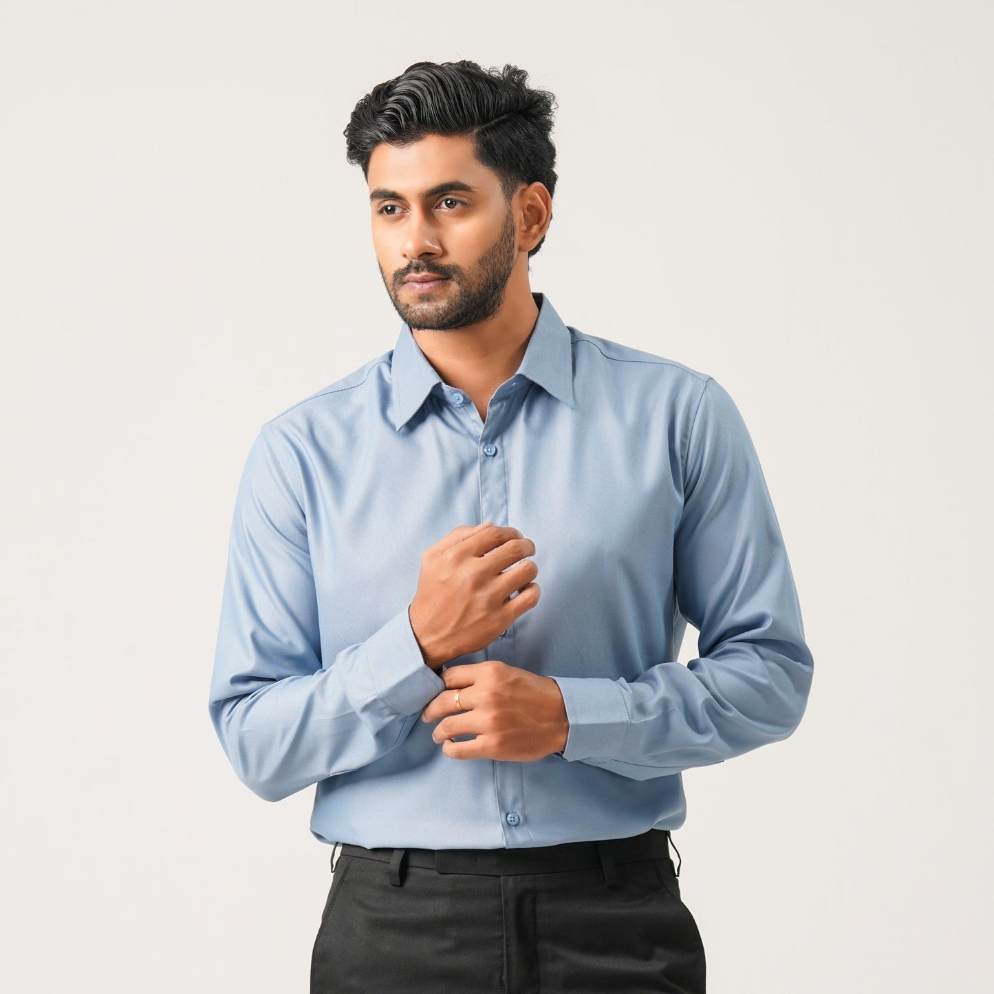 Mens Tropical Teal Shirt