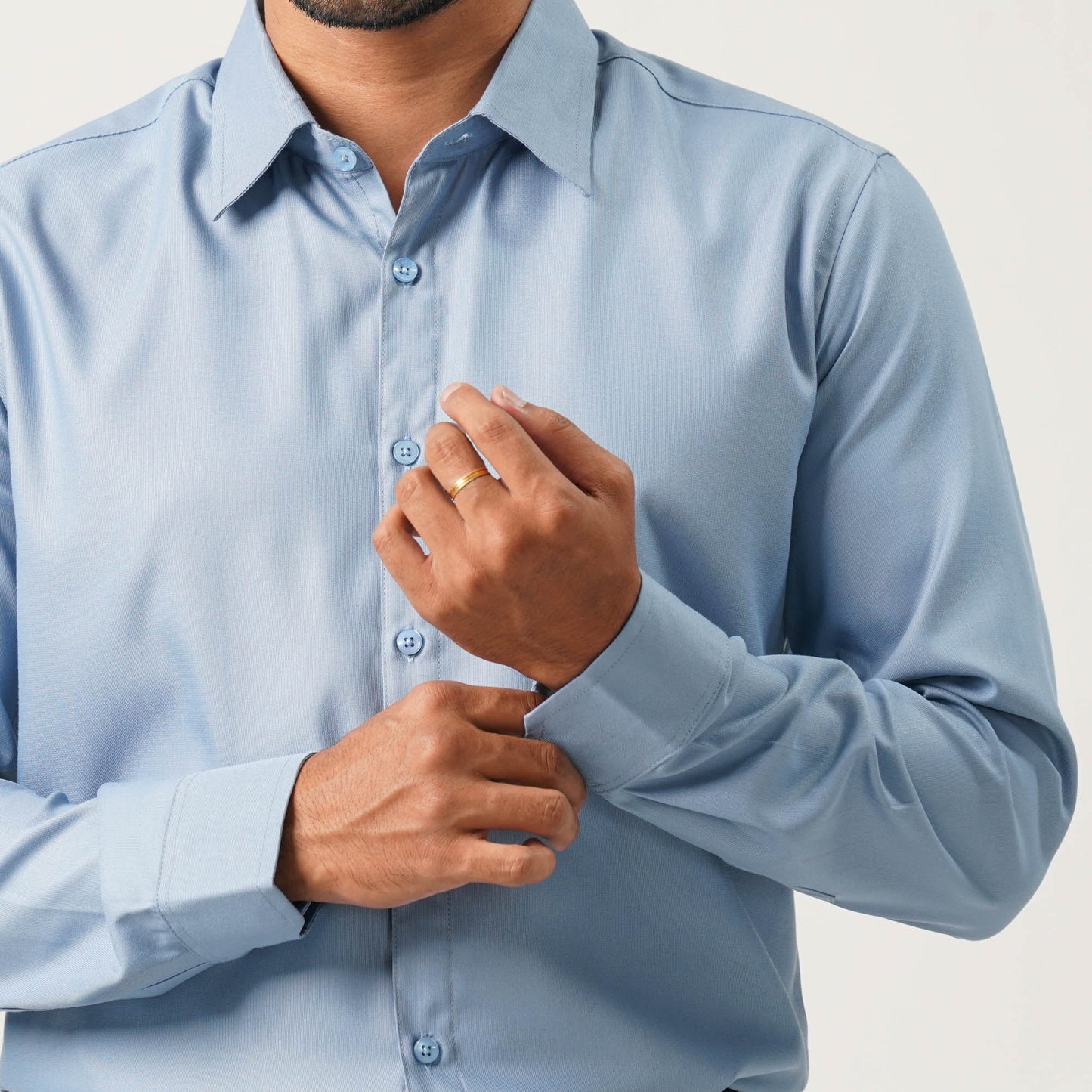 Mens Tropical Teal Shirt