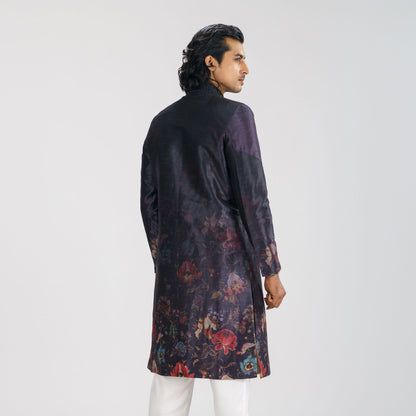 Mens Balck Sherwani