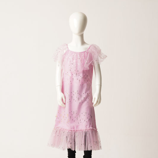 Girls Frock-Pink