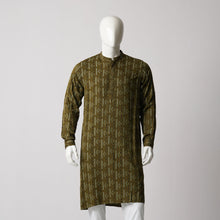 Load image into Gallery viewer, MENS PANJABI-OLIVE
