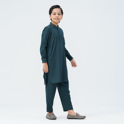 Boy's Viscose Embroidered Kabli