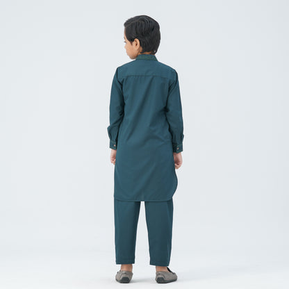 Boy's Viscose Embroidered Kabli