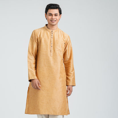 Men’s Brown Basic Panjabi