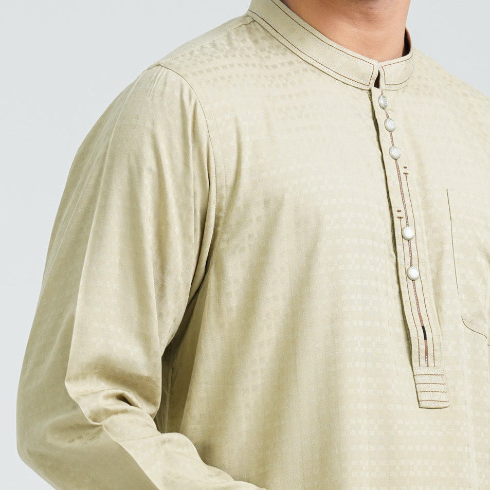 Men’s Pastel Mint Blended Panjabi
