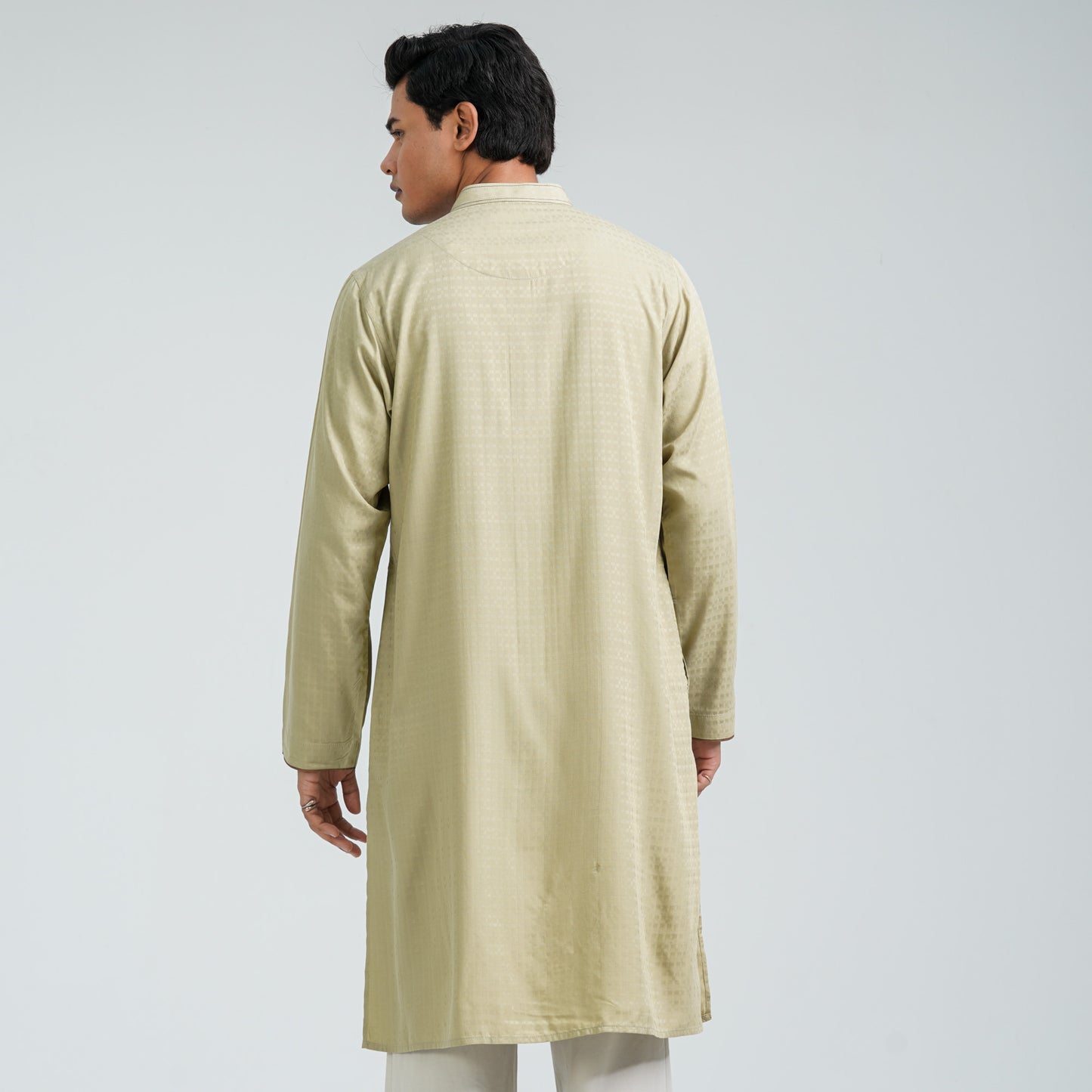 Men’s Pastel Mint Blended Panjabi