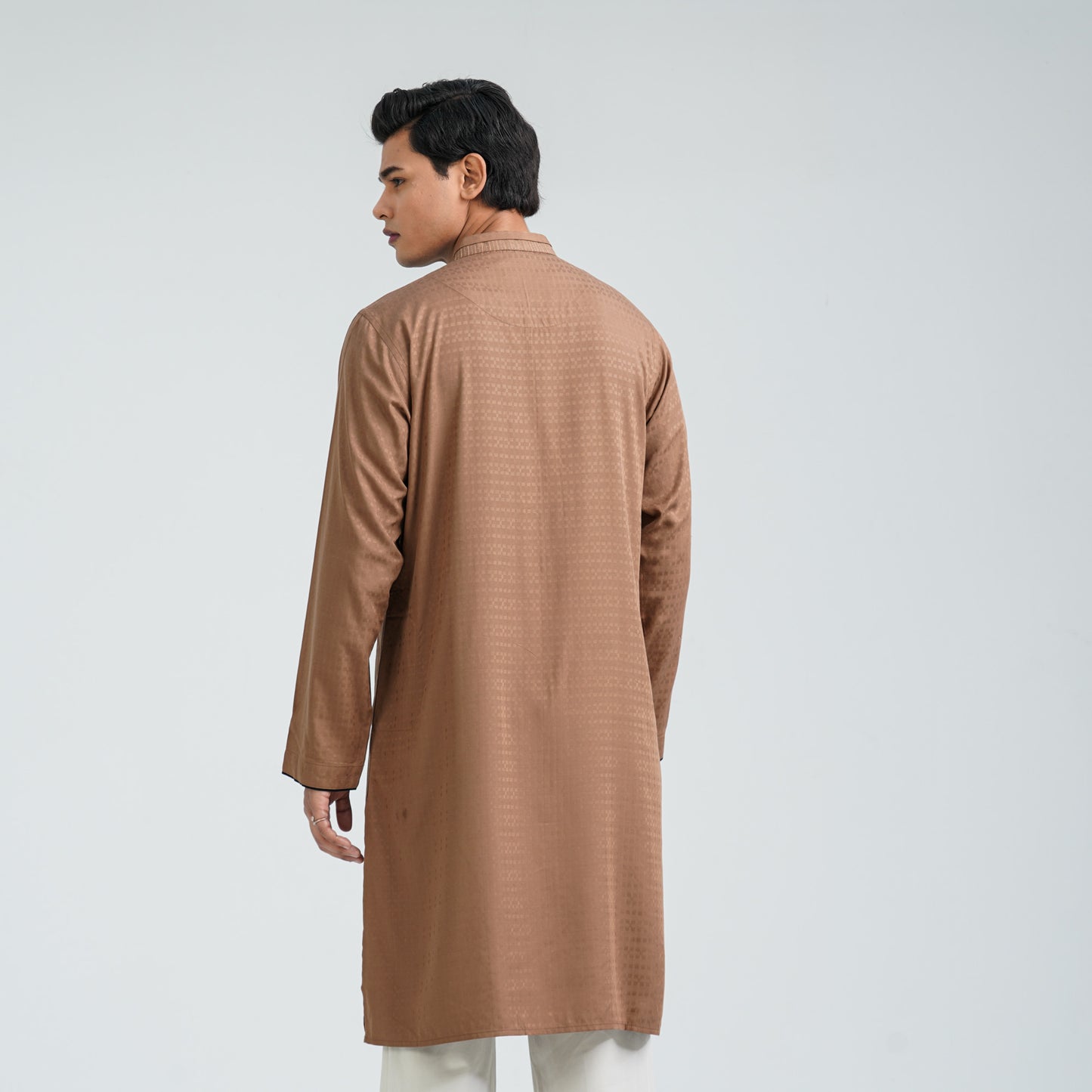 Men’s Brown Blended Panjabi