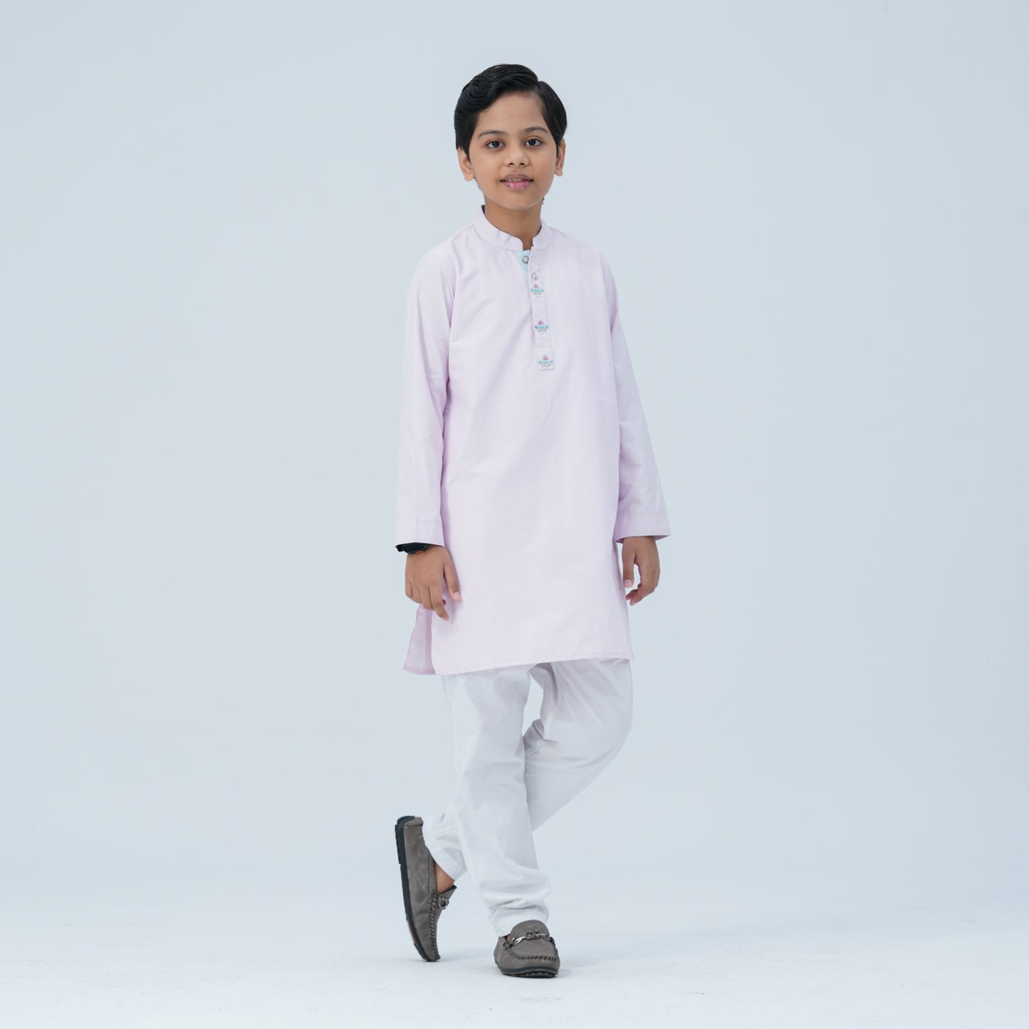 Boy's Sky Blended Panjabi