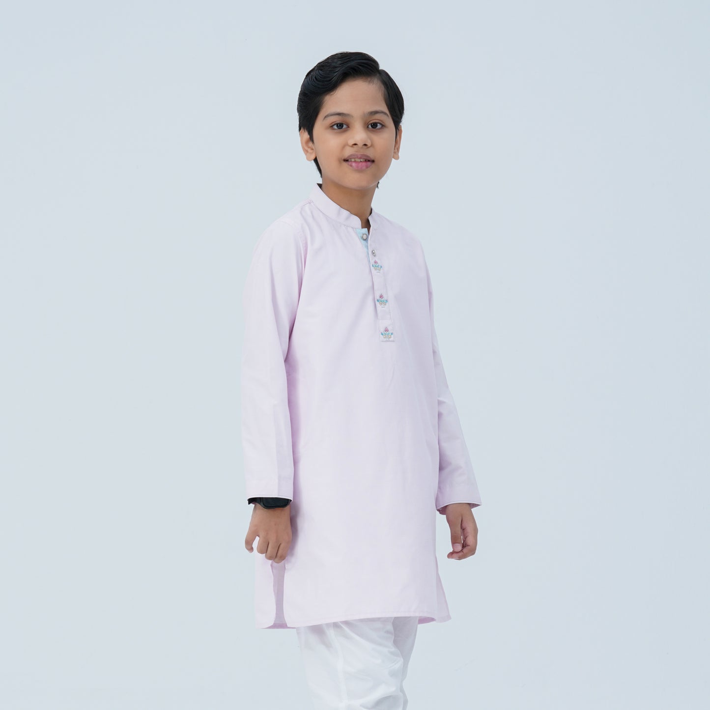 Boy's Sky Blended Panjabi