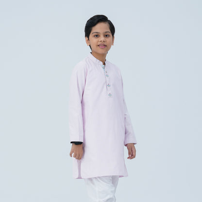Boy's Sky Blended Panjabi