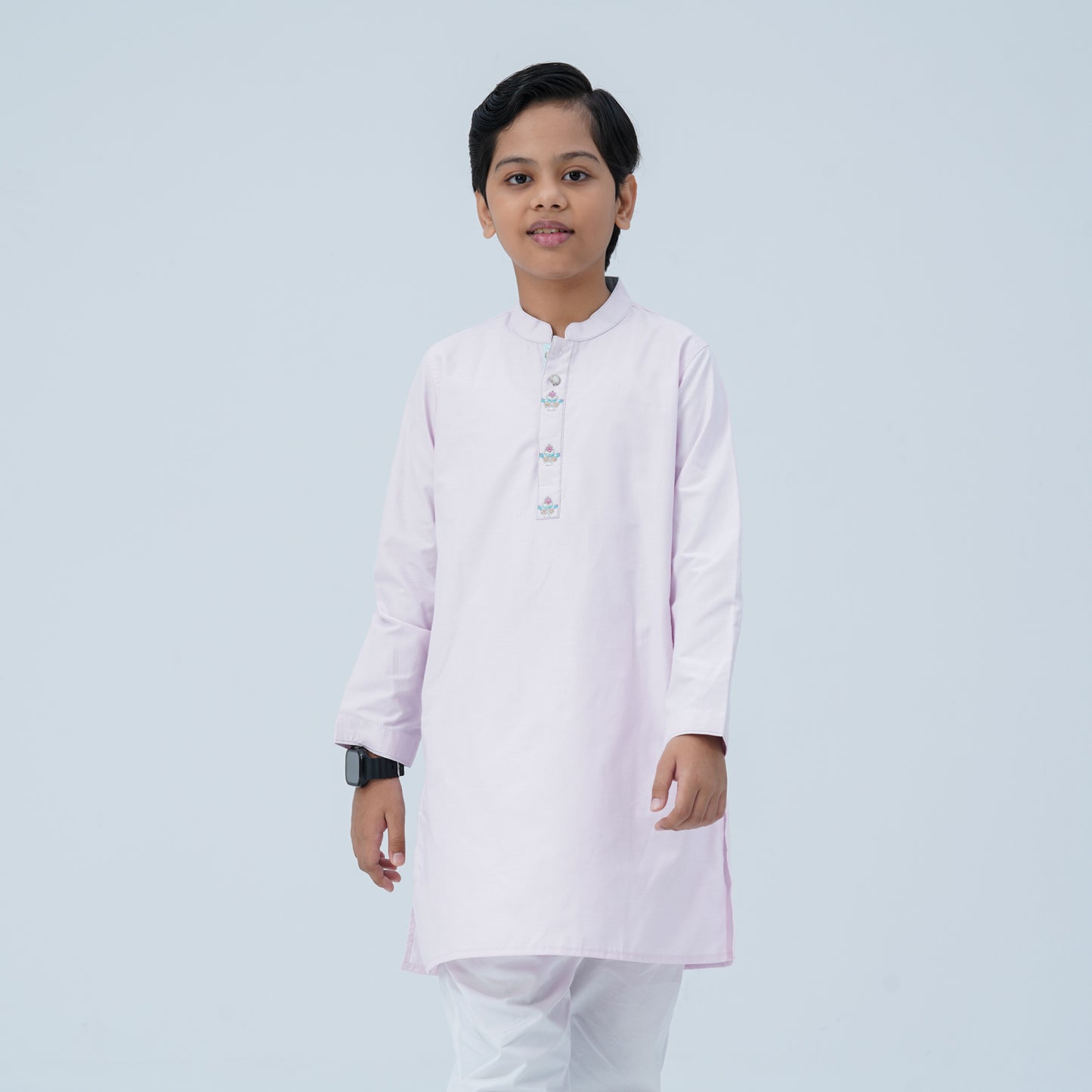 Boy's Sky Blended Panjabi