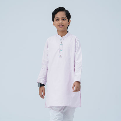 Boy's Sky Blended Panjabi