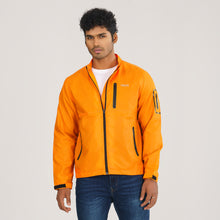 Load image into Gallery viewer, Mens Bomber Jacket- Orange
