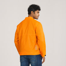 Load image into Gallery viewer, Mens Bomber Jacket- Orange
