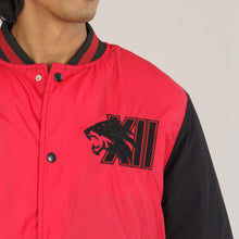 Load image into Gallery viewer, Mens Bomber- Red/Black
