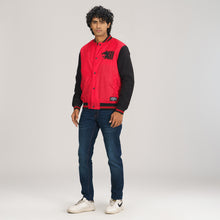 Load image into Gallery viewer, Mens Bomber- Red/Black
