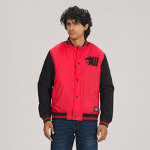 Load image into Gallery viewer, Mens Bomber- Red/Black
