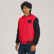 Load image into Gallery viewer, Mens Bomber- Red/Black
