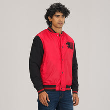 Load image into Gallery viewer, Mens Bomber- Red/Black
