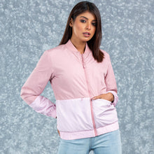 Load image into Gallery viewer, WOMENS BOMBER JACKET- PINK
