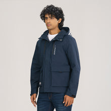 Load image into Gallery viewer, Mens Navy Windbreaker
