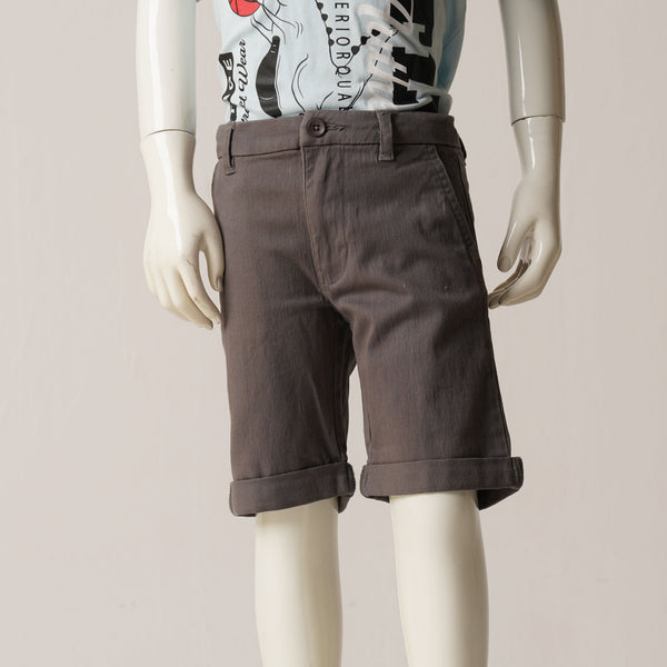 BOYS SHORT PANT-GREY 1