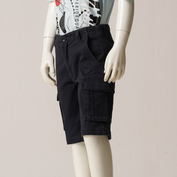 SHORT CARGO PANT-NAVY 1