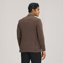 Load image into Gallery viewer, Mens Brown Slim Fit Blazer
