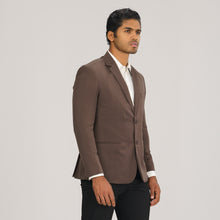 Load image into Gallery viewer, Mens Brown Slim Fit Blazer
