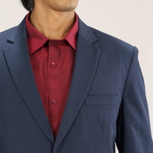 Load image into Gallery viewer, Mens Navy Slim Fit Blazer
