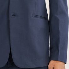 Load image into Gallery viewer, Mens Navy Slim Fit Blazer
