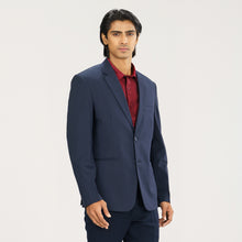 Load image into Gallery viewer, Mens Navy Slim Fit Blazer
