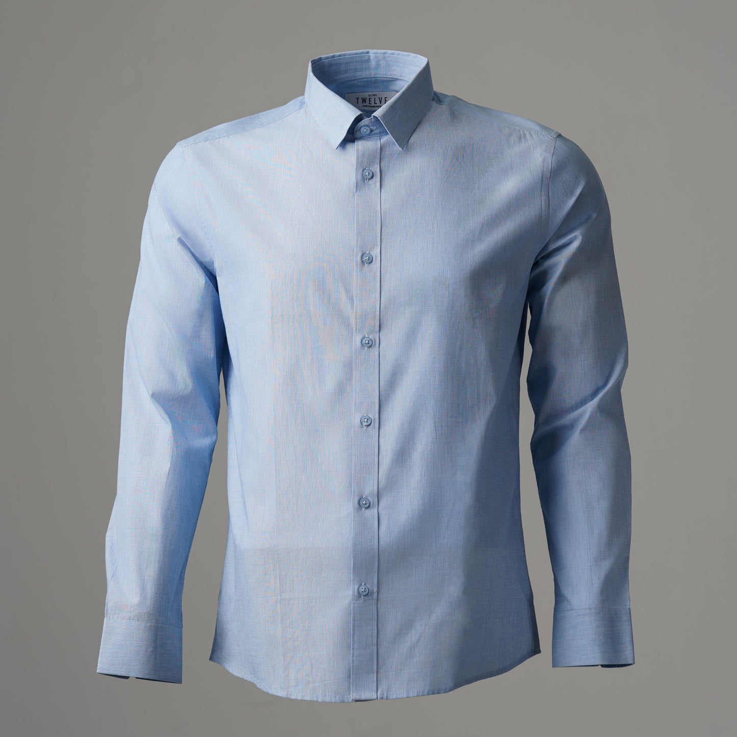 Mens Sky Blue Formal Shirt