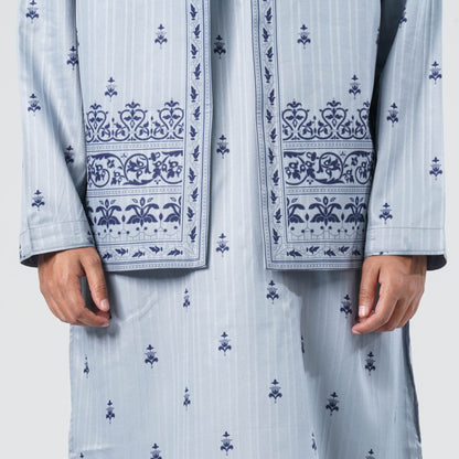 Men's Cotton Blended Panjabi Set