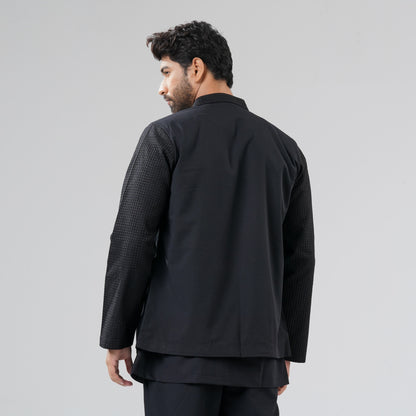 Mens Black Three  Piece Set