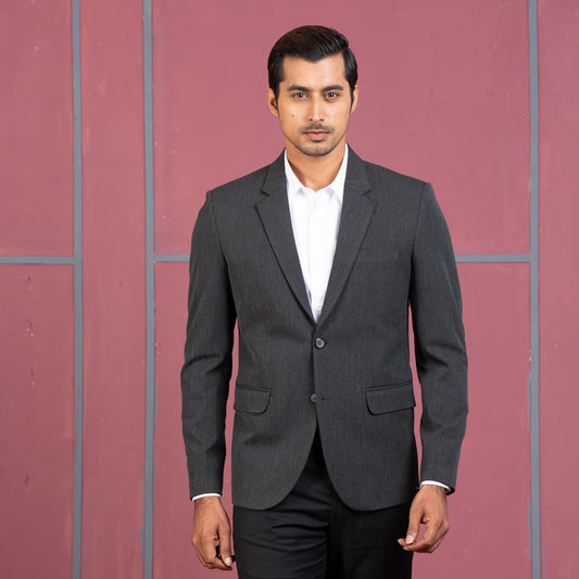 Mens Blazer- Shadow Gray