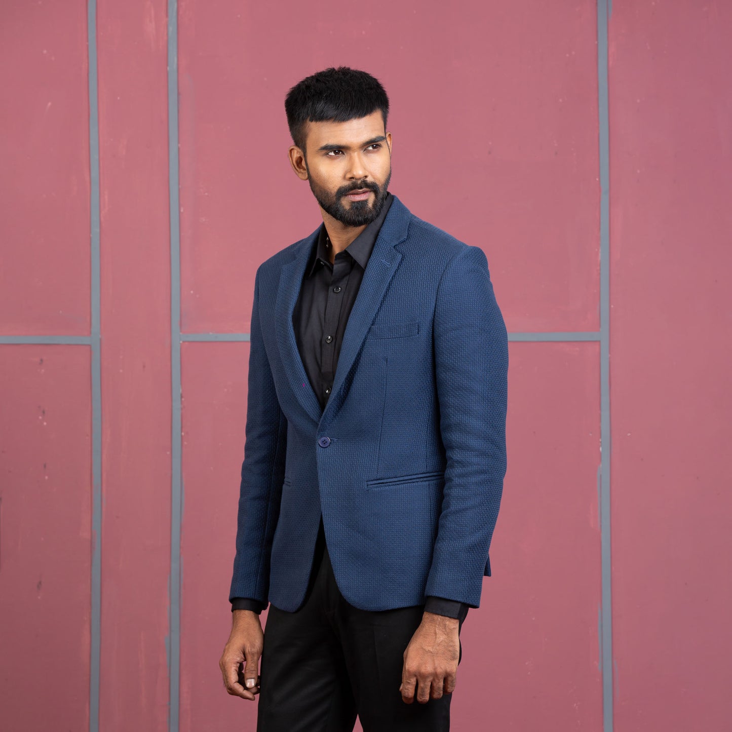 Mens Blazer- Deep Blue