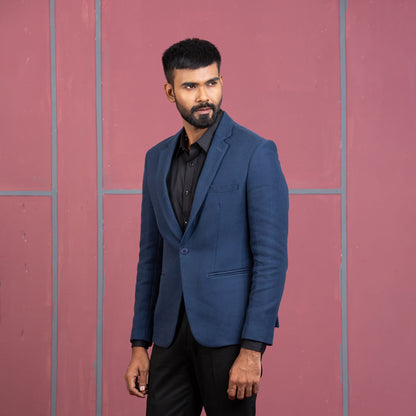 Mens Blazer- Deep Blue