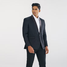 Load image into Gallery viewer, MENS BLAZER-BLACK
